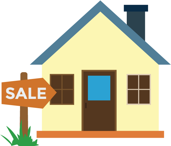 Sell House Icon - House (584x500)