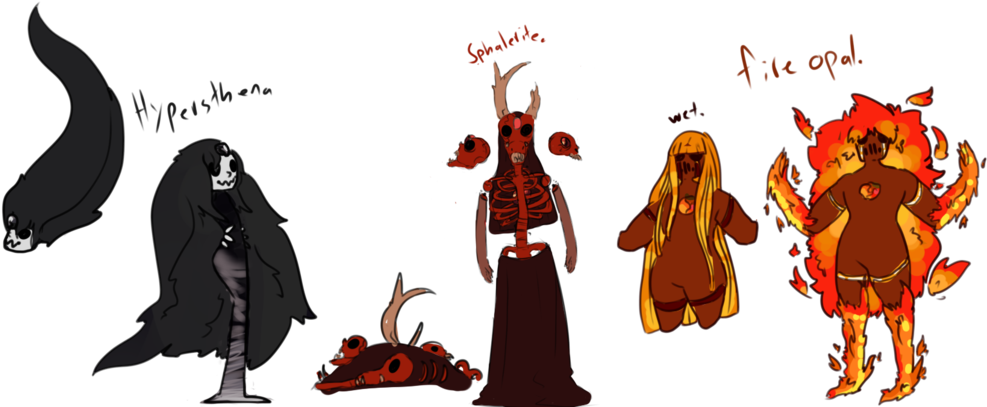 We Are The Broken Gems By Officermittens - Illustration (1024x422)