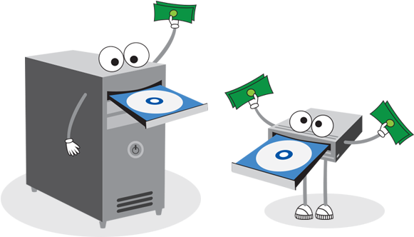 On This Website You Can Find Details About The Litigation, - Optical Disk Cartoon (598x358)