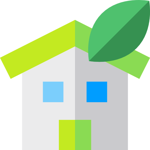036 Eco House Icon - House (512x512)