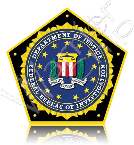 Federal Bureau Of Investigation - Fbi Seal (540x600)