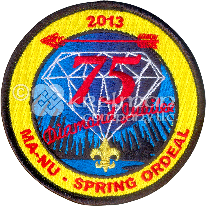 K120960 Oa Ma Nu Diamond 75 Jubilee - Emblem (800x800)
