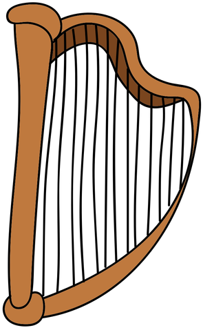 Harp Clipart Transparent - Harp (512x512)