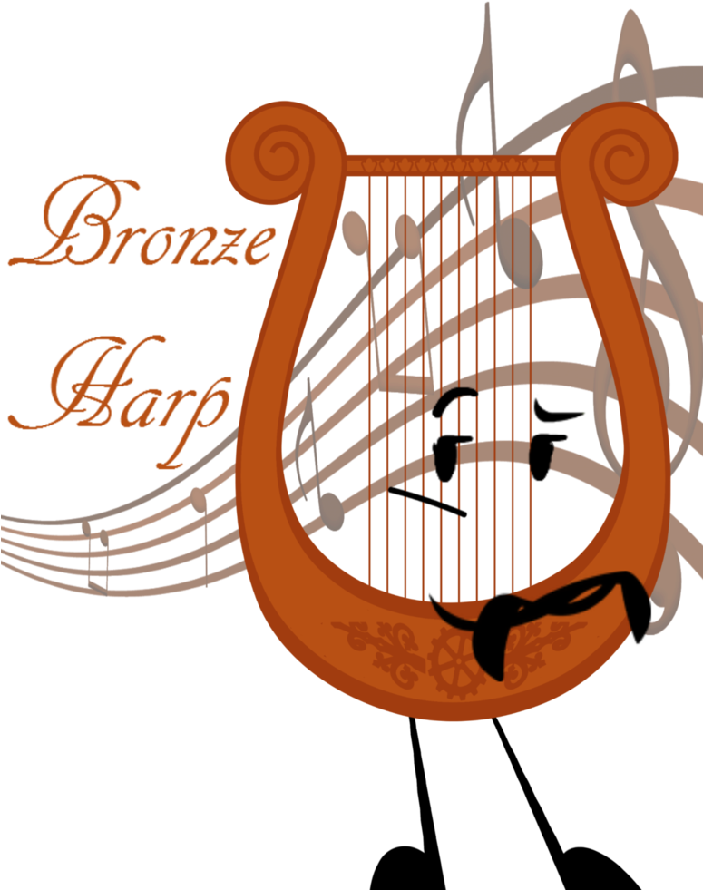 Bronze Harp By Kaptain-klovers - Alles- Gute Zum Geburtstagliebe Karte (774x1032)
