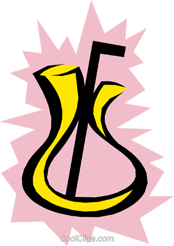 Jew's Harp Royalty Free Vector Clip Art Illustration - Illustration (340x480)