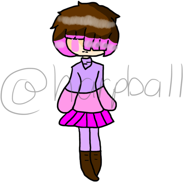 Betty Noire Glitchtale Fan-art By Harpball - Illustration (894x894)