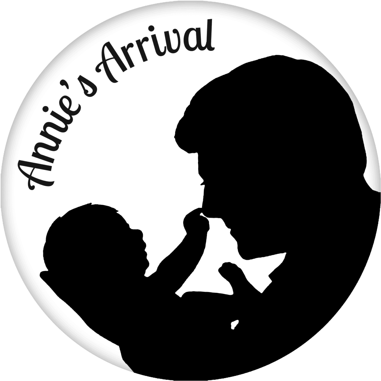Annie's Arrival Logo - Silhouette (1280x1280)