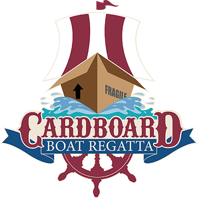 Cardboard Boat Race Logo (400x401)