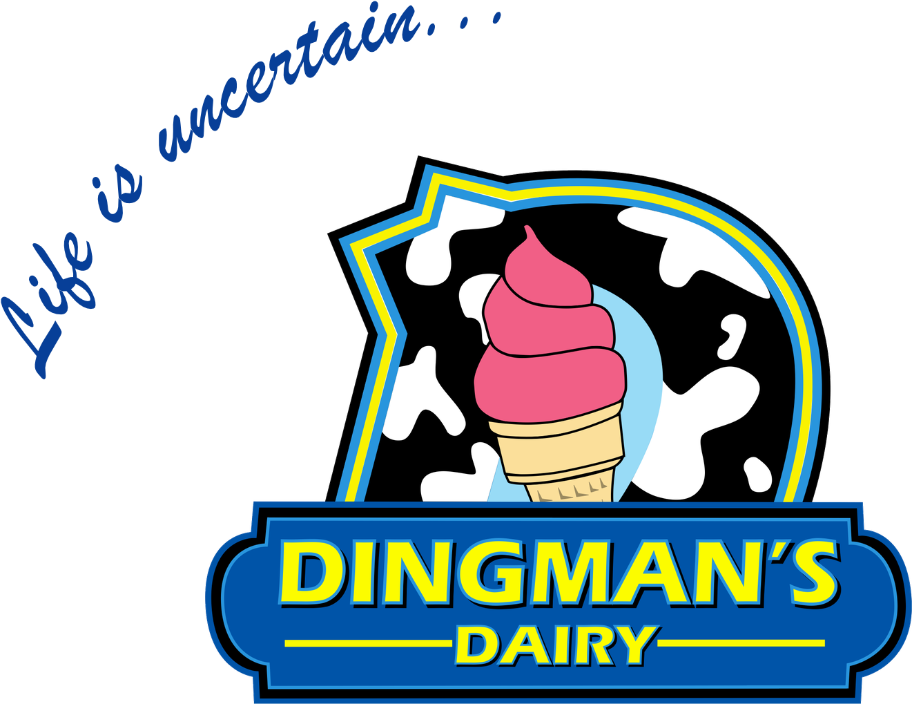 Logo With Words Part - Ice Cream (1776x1378)