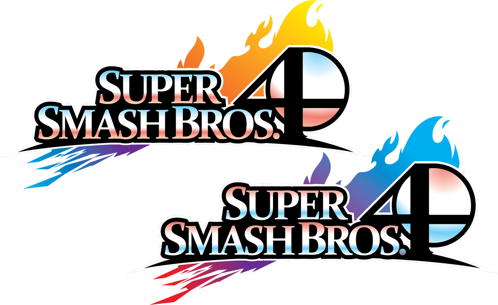 Smash Bros 4 Logo Concept - Super Smash Bros. For Nintendo 3ds And Wii U (1600x979)