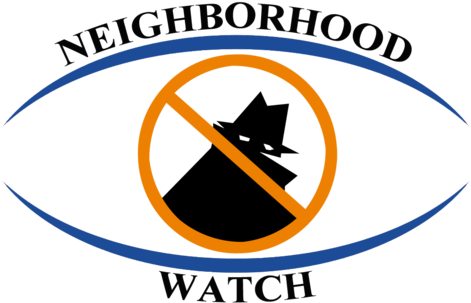 Neighborhood Watch Sign Vector (500x341)