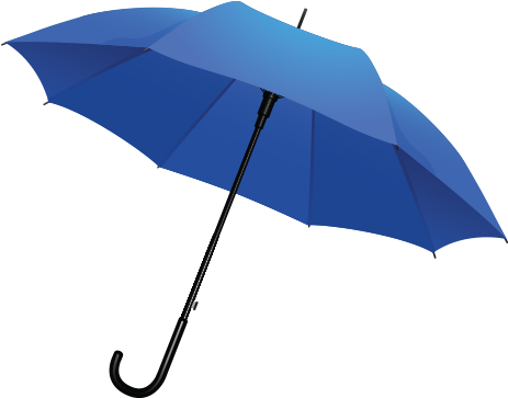 Insightexams - Com - Blue Umbrella Transparent Background (510x427)
