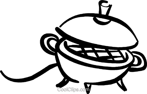 Electric Grill Royalty Free Vector Clip Art Illustration - Electric Grill Royalty Free Vector Clip Art Illustration (480x309)