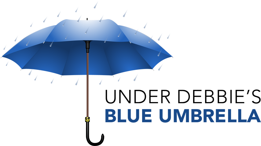 Mercedes Logo - Under Debbie's Blue Umbrella (1000x600)