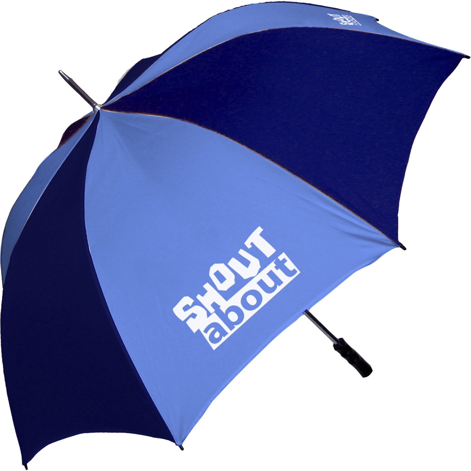 Auto Golf Promotional Umbrella - Navy Budget Golf Umbrella (1500x1500)