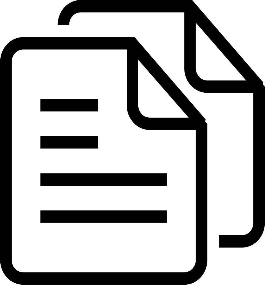 Notepad Comments - Clone Icon (912x981)