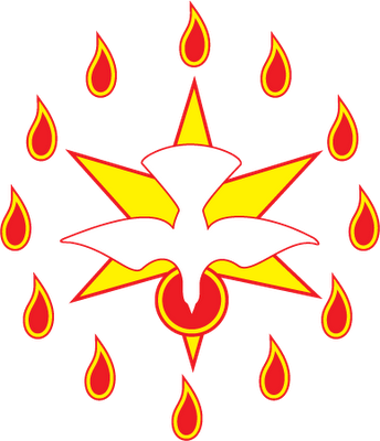 Errantem Animum - Clipart Of Holy Spirit (344x400)