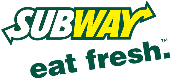 Fast Food Points Plus 10 Under - Subway Gift Card (584x280)