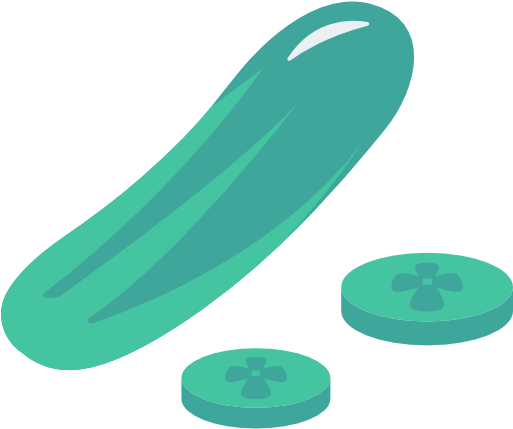 Cucumber Free Icon - Salad (512x512)
