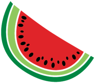 Party Food - 1 - Clipart - Watermelon (427x399)