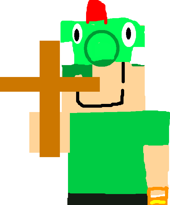 Cube Cavern Art Thing Involving Christ By Caseywolfgang - Cross (545x655)