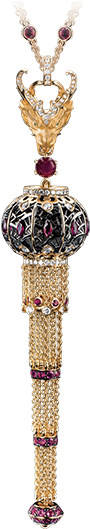 Yellow Gold 18kt, White Diamonds, Emeralds, Rubies - Internet (758x566)