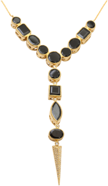 Affinity Black Spinel Necklace - Spinel (400x400)