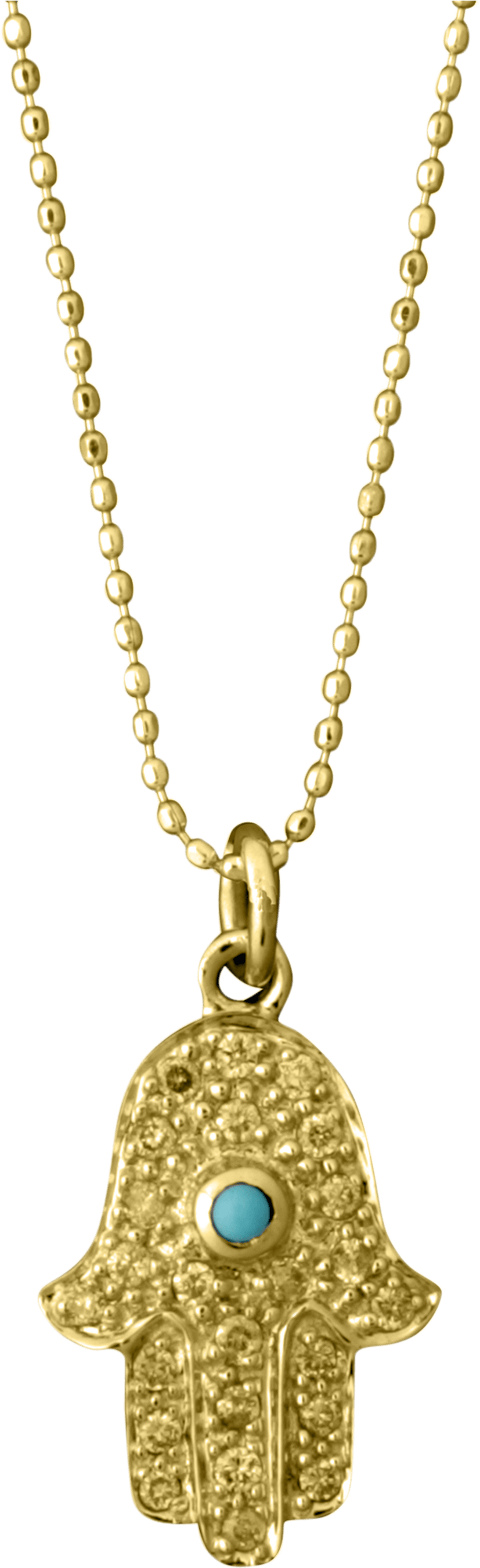 Medium Hamsa Charm Necklace - Locket (2250x3000)