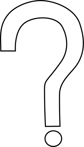 Question Mark Png White (287x500)