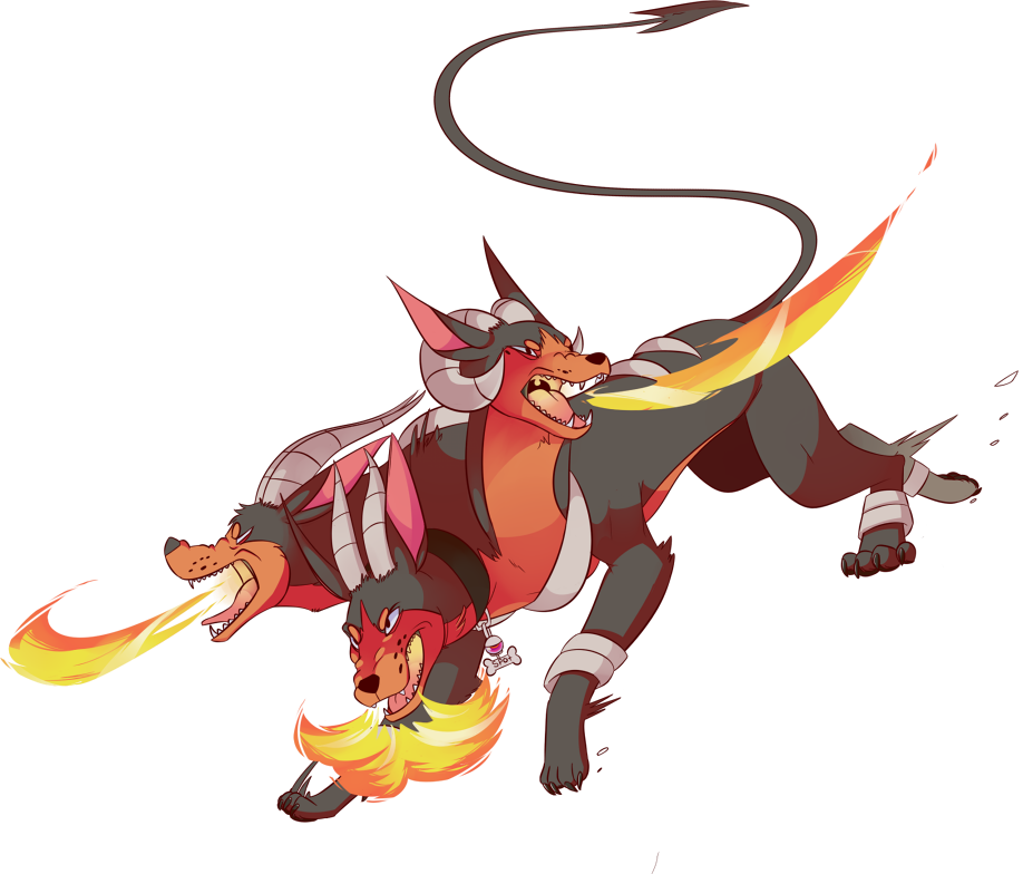 Outside Frost Cavern /^\ Early Morning /^\ - Three Headed Dog Pokemon (918x784)