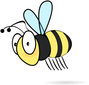 Bee Clip Art (400x565)