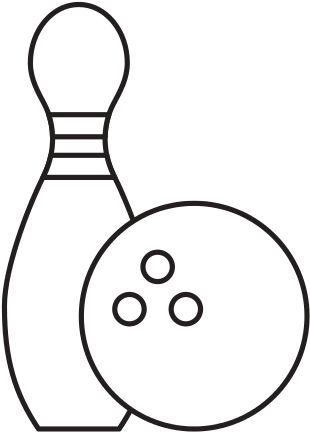 Bowling Sport Icon - Ten-pin Bowling (550x550)