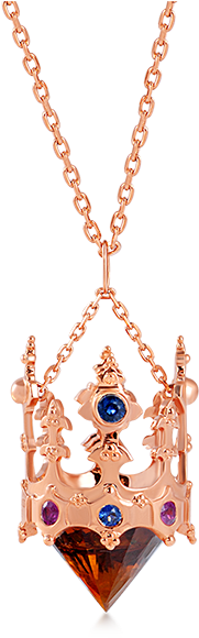 Nutcracker Special Edition Sapphire Queen Necklace - Locket (621x621)