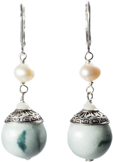 Lady Of Wisdom Earrings - Earrings (1005x754)