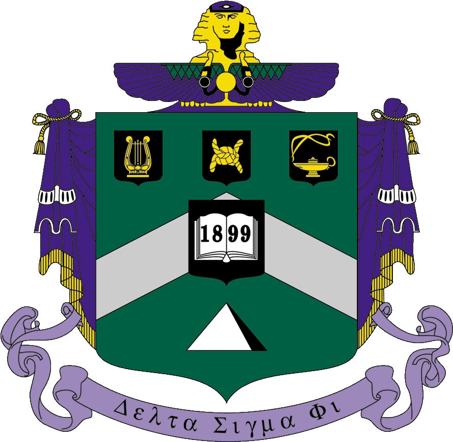 Astonishing Beta Sigma Phi Clip Art Medium Size - Delta Sigma Phi Emblem (900x874)