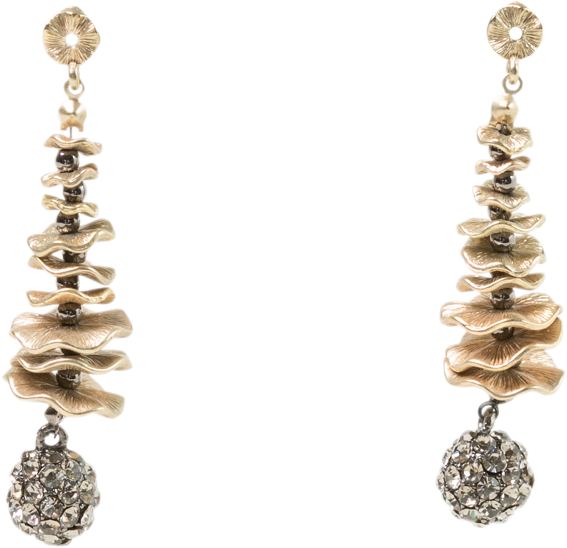 Golden Goddess Drop Earrings - Earring (1400x1400)