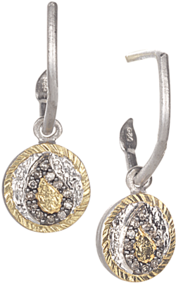 Sterling Sliver Small Hoop Earrings With Enhances - Sterling Silver (800x800)