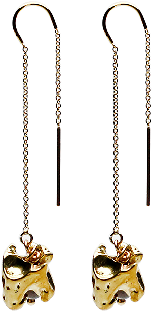 Cobra Drop Earrings - Earring (800x800)