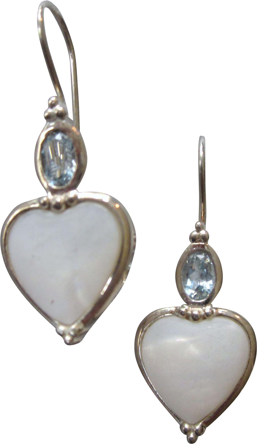 Luminous Sterling Silver, Blue Topas And Mother Of - Luminous Sterling Silver, Blue Topas And Mother (1693x1693)