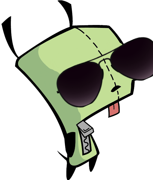 Picture - Invader Zim Gir Female (509x598)