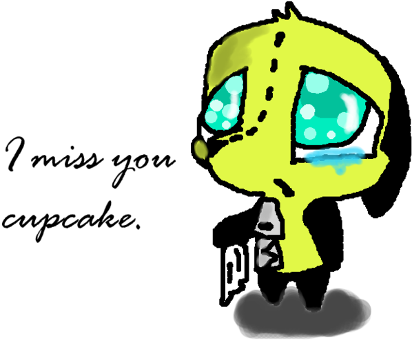 I Miss You Cupcake By Koala-sam - Cartoon (900x815)