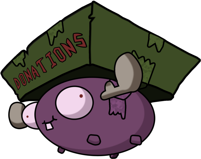 Donations Mini-moose By Blasterchaos - Invader Zim Mini Moose (900x600)
