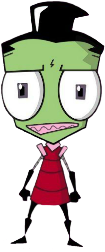 Invader Zim Gir Dog Download - Invader Zim Transparent Background (1100x1100)
