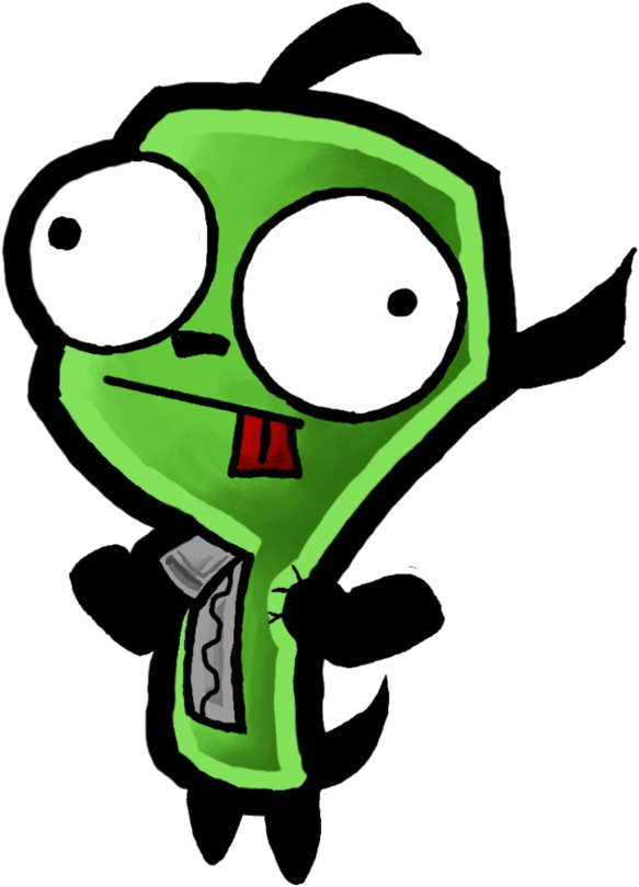 Paper Mario Style Gir - Cartoon (774x1032)