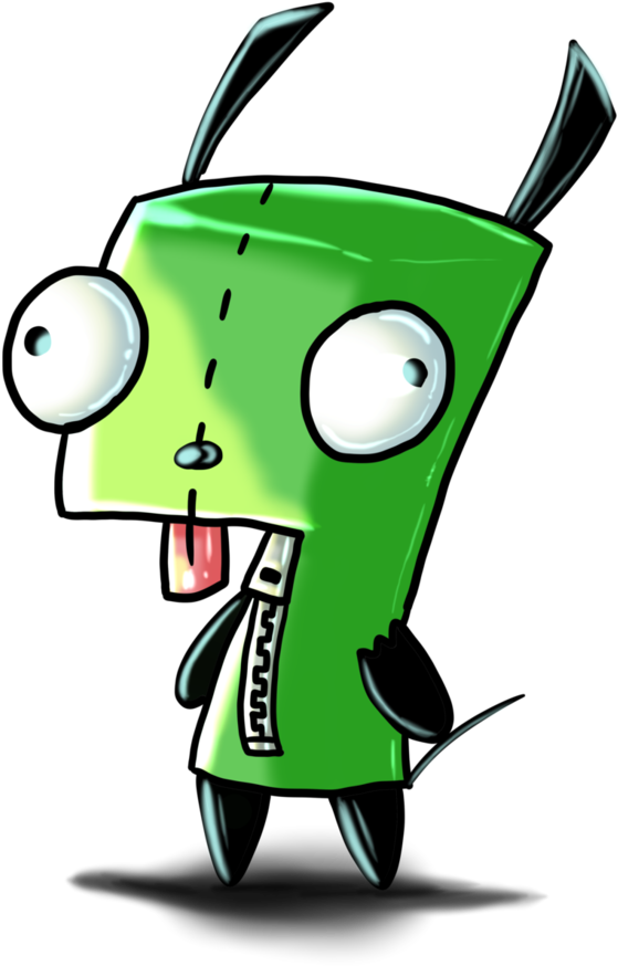 Gir By Frostise - Cartoon (752x1063)