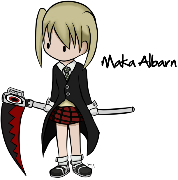 Soul Eater Maka Chibi (692x632)