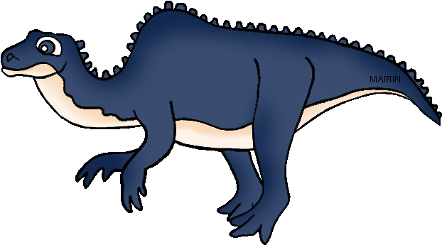 Missouri State Dinosaur - Philip Martin Clipart Dinosaurs (648x373)