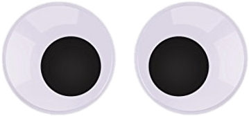 Black Googly Eyes - Googly Eyes (400x400)