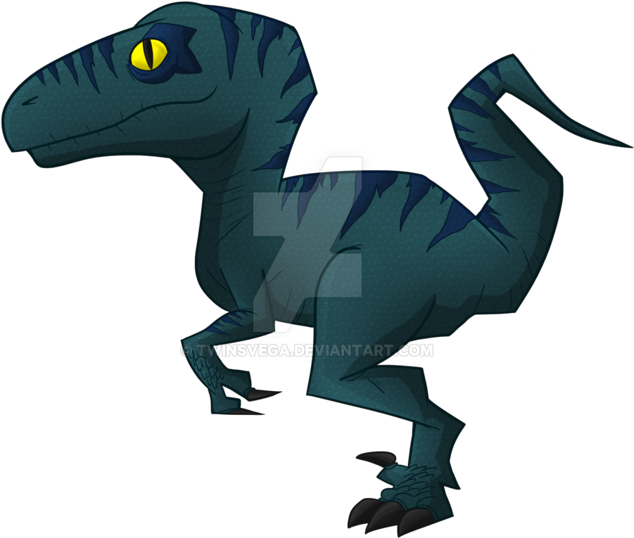Jurassic World Blue By Twinsvega Jurassic World Blue - Velociraptor (1024x1024)