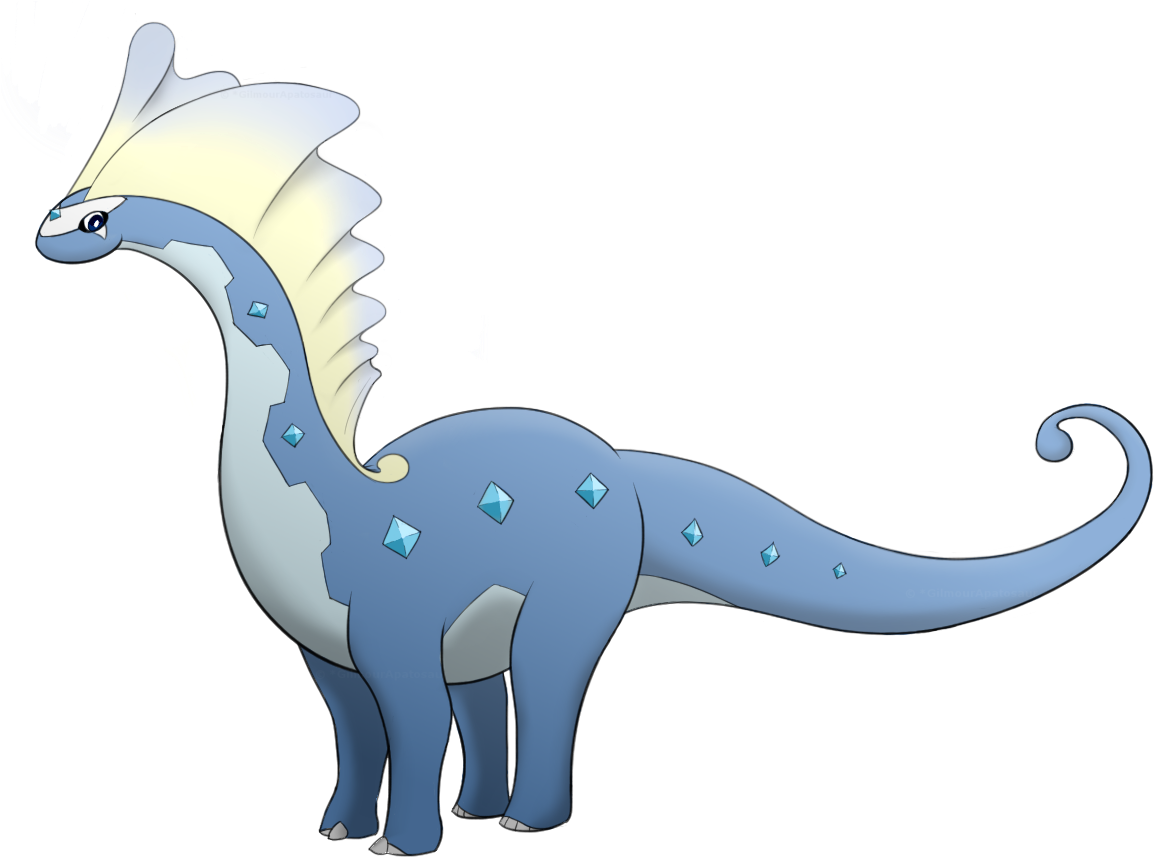 Aurorus By Gilmourapatosaur Aurorus By Gilmourapatosaur - Aurorus Render (1176x885)